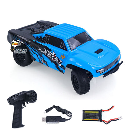 TOUCAN RC HOBBY Hobby Plus 1/24 2WD Speck-SCT Remote Control Short Course Truck RTR 30KM/H RC Car Model Hobbywing Brushless Motor HBP2410280-OR