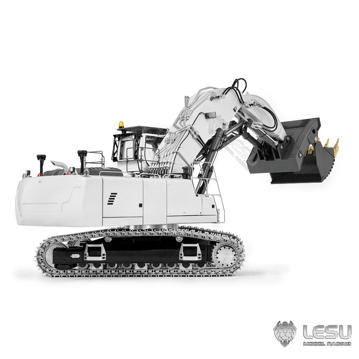 TOUCAN RC HOBBY LESU LR956 1/14 Metal RC Hydraulic Excavator B0031 Dual Pumps 7CH Valve RTR/PNP Light System