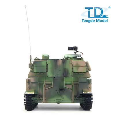 TOUCAN RC HOBBY Tongde Model 1/16 M109A2 RC Tank RTR Self-propelled Howitzer Sound Light Metal Wheels Smoke BB Unit Barrel Recoil System