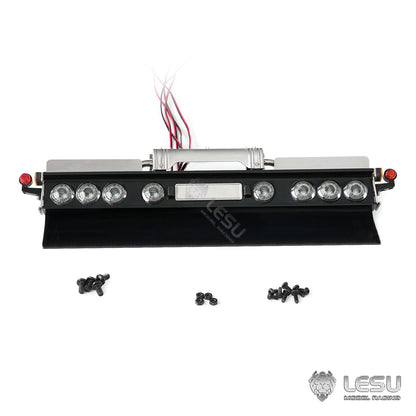 TOUCAN RC HOBBY LESU Metal Rear Beam Taillight Set LED Light for DIY 1/14 RC Tractor Truck 770S Remote Control Lorry Car Model Vehicles