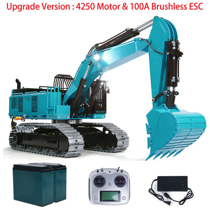 TOUCAN RC HOBBY Pre-order 385CF 1/8 Hydraulic RC Excavator Metal Giant Remote Control Construction Vehicle Ready to Run Painted Assembled ESC Servo Motor