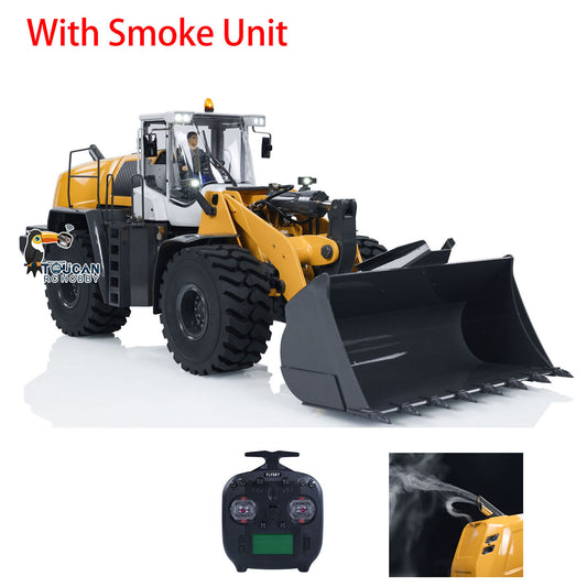 TOUCAN RC HOBBY XDRC Metal 1/14 RC Hydraulic Equipment Loader 580 Remote Controlled Engineering Vehicle DIY Model Smoke Sound Light