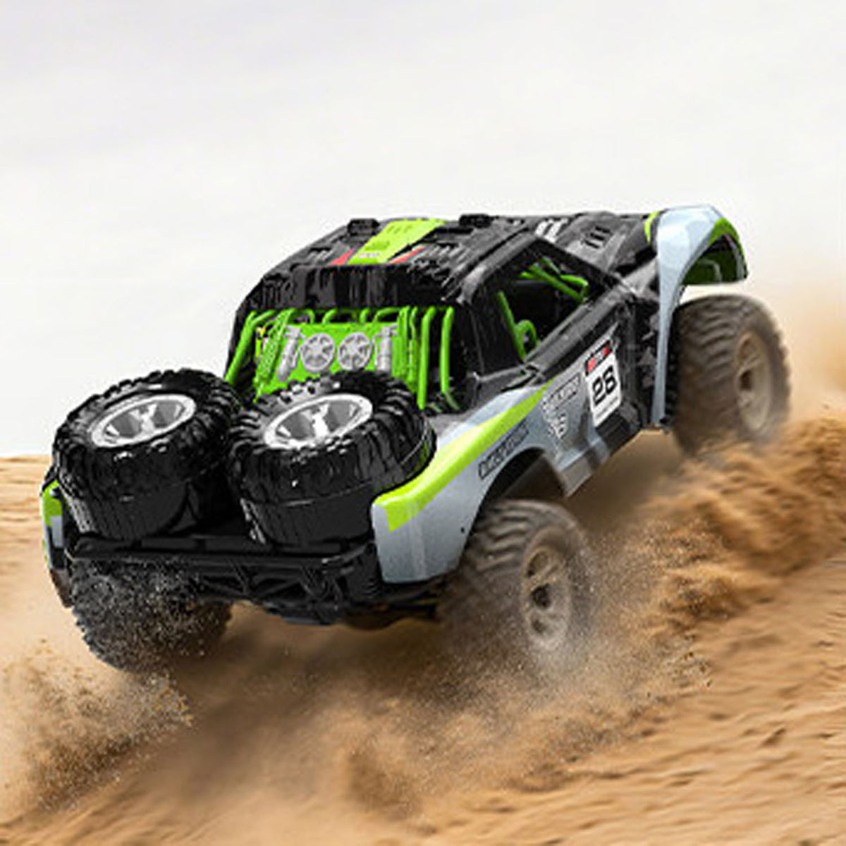 TOUCAN RC HOBBY JJRC 1/10 Allradantrieb 2,4 GHz ferngesteuertes Offroad-Fahrzeug RC-Automodell fahrbereit mit Akku, Kabel, Motor, ESC und Servo