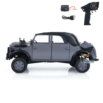 TOUCAN RC HOBBY 1/18 Heng Guan4-51 4x4 RC Command Vehicles 4WD Radio Control Off-road Car Model UPgraded Version Sound Light Smoke Unit ESC Servo Motor