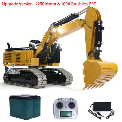 TOUCAN RC HOBBY Pre-order 385CF 1/8 Hydraulic RC Excavator Metal Giant Remote Control Construction Vehicle Ready to Run Painted Assembled ESC Servo Motor