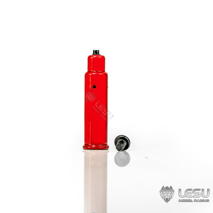TOUCAN RC HOBBY LESU Extincteur en métal pour pelleteuse hydraulique RC 1:14, camions, chargeuses et engins de chantier radiocommandés DIY
