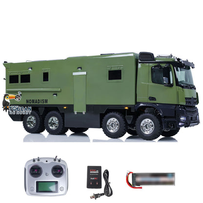 TOUCAN RC HOBBY 1/14 8*4 RC Recreational Vehicles RTR Remote Control Touring Car Sound Light Smoking Painted Assembled RTR Version