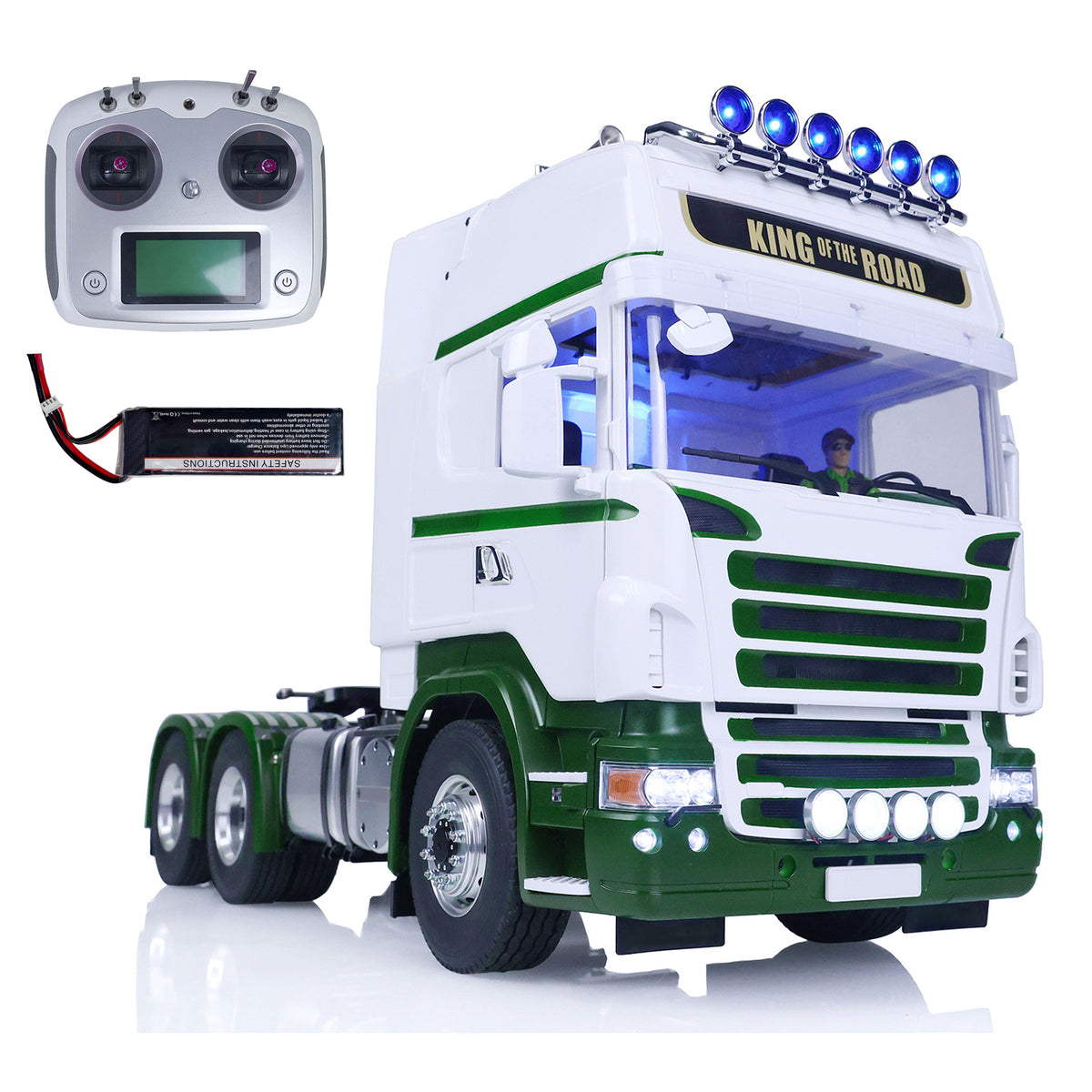 TOUCAN RC HOBBY LESU 1:14 DIY RC Tractor Truck for 6x6 Remote Control Cars Model