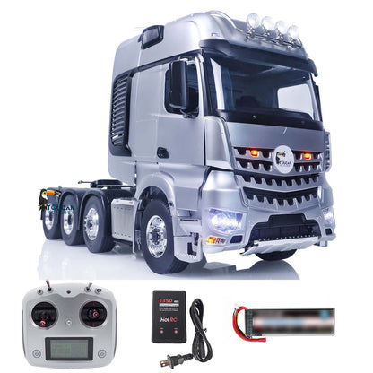 TOUCAN RC HOBBY LESU 1/14 8x8 RC Tractor Truck Metal Chassis High-Quality DIY Remote Control Car