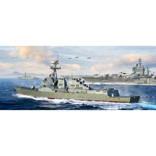TOUCAN RC HOBBY Trumpeter US Stock 1/200 I Love Kit 62009 USS Oscar Austin DDG-79 Destroyer Plastic Static DIY Model Kit Metal Anchor Chain For Adult Collection