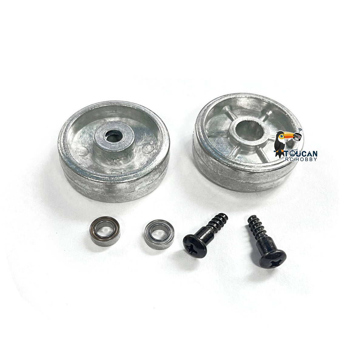 TOUCAN RC HOBBY Heng Long 1:16 Scale USA M4A3 Sherman RC Tank 3898 Metal Tracks Idler Road Wheels Sprockets Remote Control Model Parts