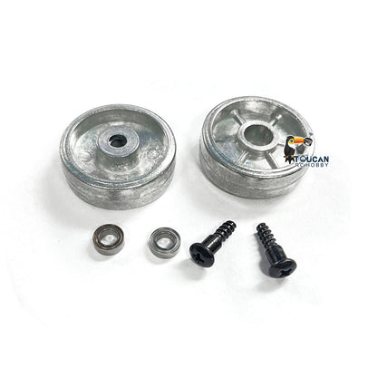 TOUCAN RC HOBBY Heng Long 1:16 Scale USA M4A3 Sherman RC Tank 3898 Metal Tracks Idler Road Wheels Sprockets Remote Control Model Parts