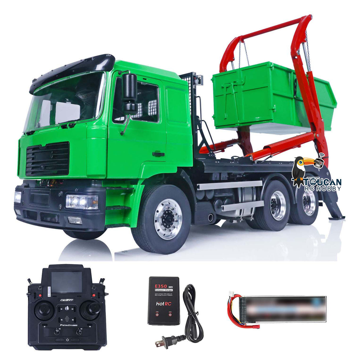 JXModel F2000 1/14 6x4 Metal RC Hydraulic Skip Loader