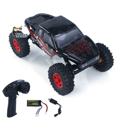 TOUCAN RC HOBBY Hobby Plus 1/18 2.4G RC Rock Crawler Car 4*4 Remote Control Crawler CR18P PRO Juice Up Hobbywing Brushless Motor ESC Battery Ready to Run