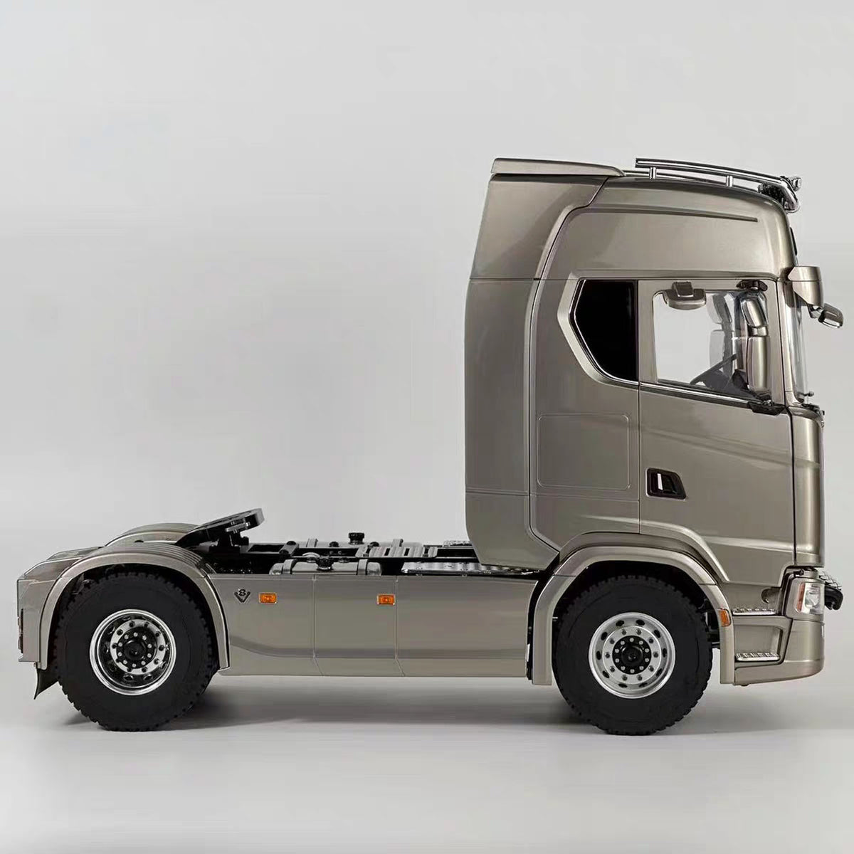 TOUCAN RC HOBBY MODO 770S 1/14 4x4 Metal Remote Control Tractor Truck 2Speed Gearbox Differential Locks RC Lorry Vehicle ST8 Radio Lights Sounds