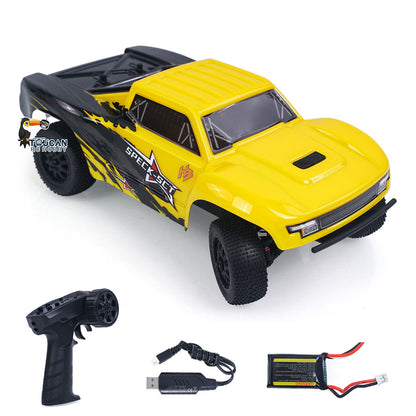 TOUCAN RC HOBBY Hobby Plus 1/24 2WD Remote Control Short Course Truck Speck-SCT Metal Chassis RTR Brushed Motor Battery No Light Sound System
