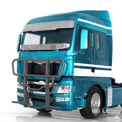 TOUCAN RC HOBBY LESU Metal Cabin Sun Visor Sun Shield Cover for 1/14 RC TGX Tractor Truck DIY Model Remote Control Cars