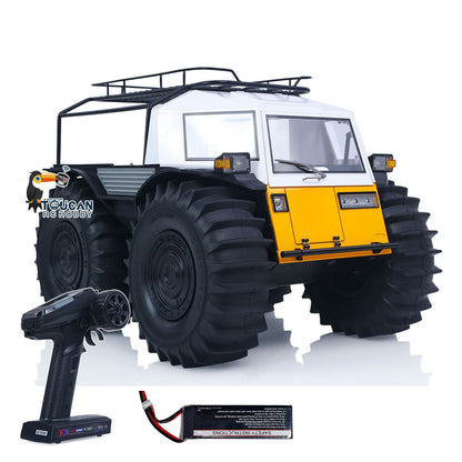 TOUCAN RC HOBBY 1/10 Scale All-terrain RC Off-road Vehicle Amphibious Climbing Car KIT/RTR D-E077 Painted Light Sound System