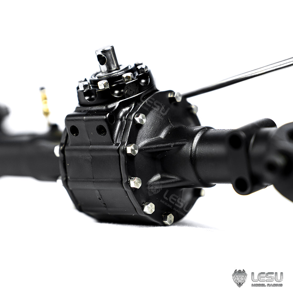 TOUCAN RC HOBBY Metal Rear Front Axle Differential Lock for LESU 1/10 UM406 RC Crawler Car Remote Controlled Climbing Truck Spare DIY Parts