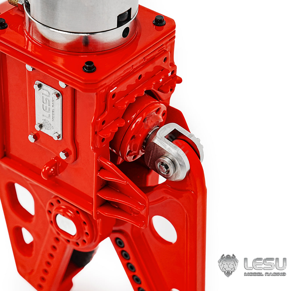 TOUCAN RC HOBBY LESU C0053/C0052-B Metal Hydraulic Clamp Shear 270 Degrees Rotatable for 1/14 RC Excavator LR960 ZX490 ET30H ET26L LR945 SK500 ET36L AC360 for Vehicle Model Enthusiast