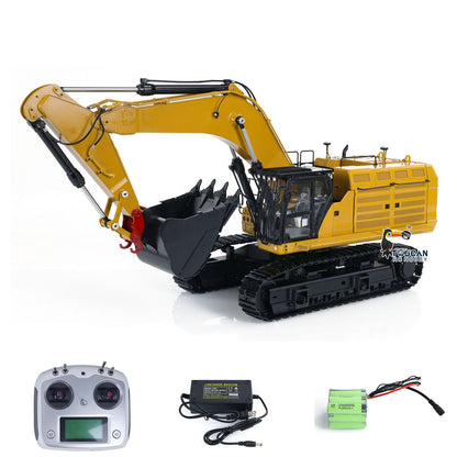 TOUCAN RC HOBBY BMG C374 1/14 Metal RC RTR Hydraulic Excavator Brushless Motor Quick Coupler Light Sound FlySky I6S Controller for Construction Model Collectors