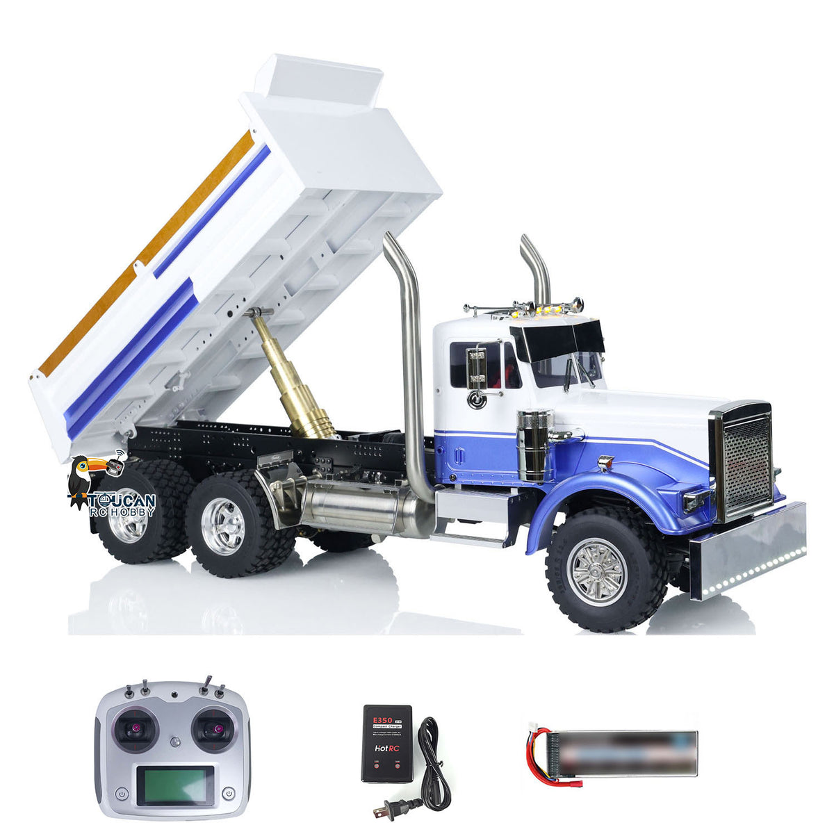 1/14 Metal RC Dump Truck 56344 6X6 Tipper