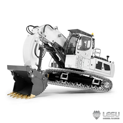 TOUCAN RC HOBBY LESU LR956 1/14 Metal RC Hydraulic Front Shovel Digger B0041 Dual Pump Excavator with Brushless Motor Light System for Outdoor Fun