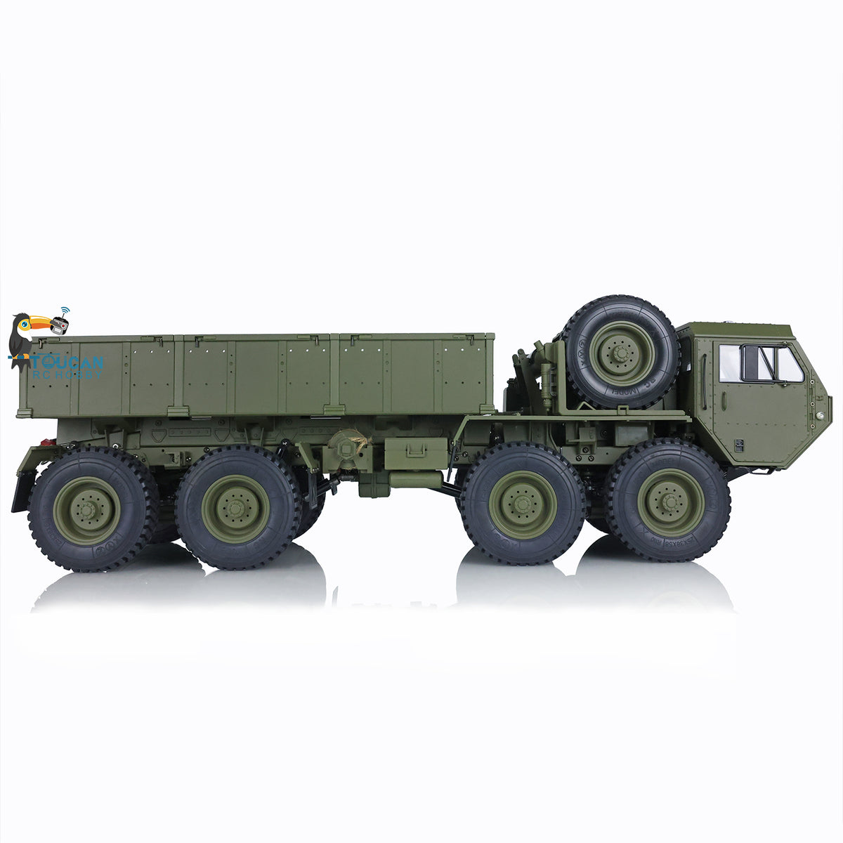 TOUCAN RC HOBBY Heng Guan 1/12 RC US Militär-LKW P801 8*8 Funksystem Alexs Antriebswelle Servomotor Rad ferngesteuerte Fahrzeuge Automodell