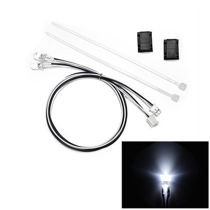 TOUCAN RC HOBBY Plastic LED Light Bead 2.3V-3V 5mm Engineering Lamp for DIY 1:14 RC Tractor Truck Model Crawler Off Road Car Parts
