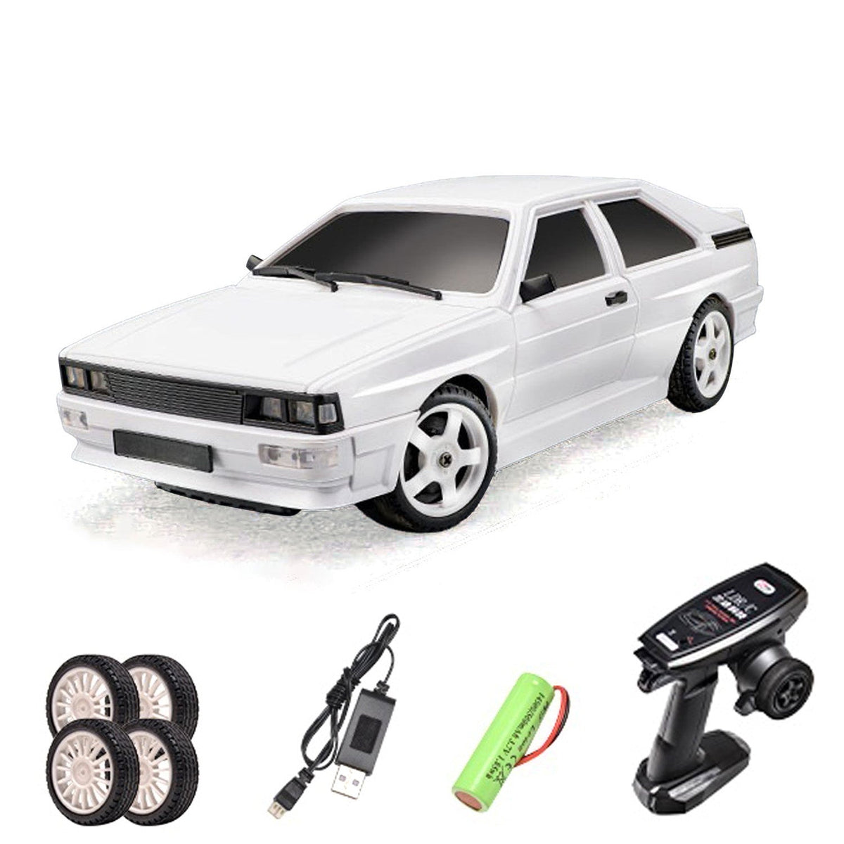 TOUCAN RC HOBBY LDRC 1/28 LD2802 4WD 2.4G Remote Control Drift Car ESC Servo RC Racing Vehicle Motor Protection Full Nylon Frame RTR Model