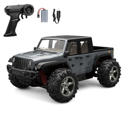 TOUCAN RC HOBBY JJRC 1/20 RC High Speed Pickup Truck C8819 4WD 2.4G Remote Control Off Road Vehicle Lifting Wheel LED Lights Motor Ready to Run Car