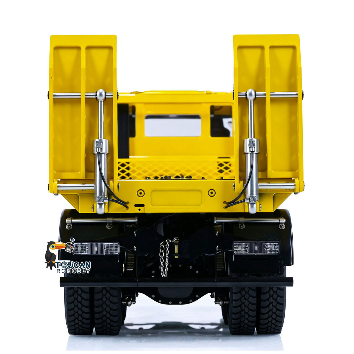 TOUCAN RC HOBBY MODO 1/14 8x4 Metal RC Hydraulic Wrecker Truck Remote Control Rescue Vehicles Emulated Car for Children Adults PNP