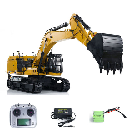 TOUCAN RC HOBBY BMG C374 1/14 Metal RC RTR Hydraulic Excavator Brushless Motor Quick Coupler Light Sound FlySky I6S Controller for Construction Model Collectors