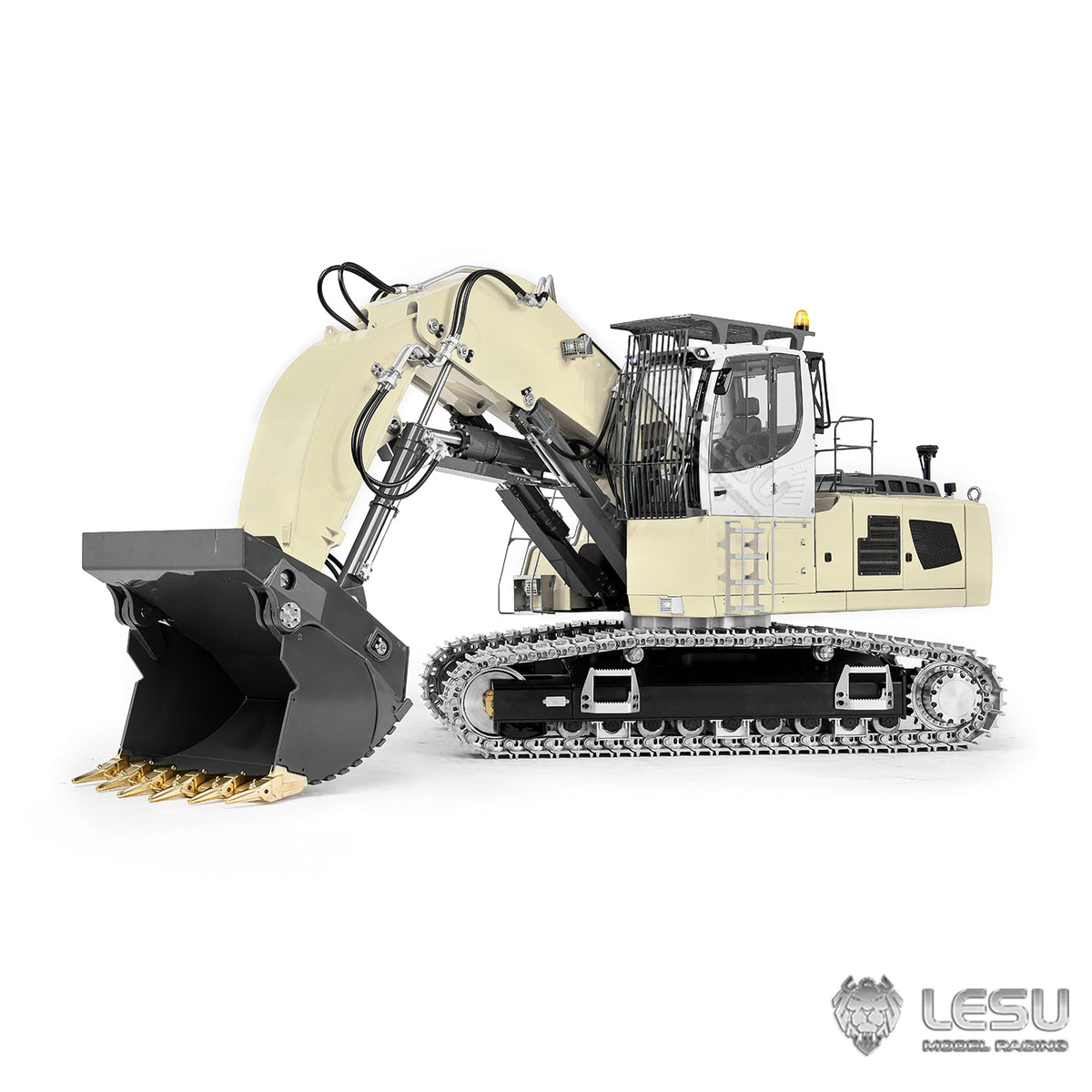 TOUCAN RC HOBBY LESU LR956 1/14 Metal RC Hydraulic Excavator B0031 Dual Pumps 7CH Valve RTR/PNP Light System
