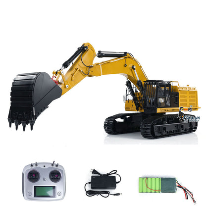 TOUCAN RC HOBBY BMG C374 1/14 Metal RC RTR Hydraulic Excavator Brushless Motor Quick Coupler Light Sound FlySky I6S Controller for Construction Model Collectors