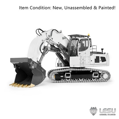 TOUCAN RC HOBBY LESU Aoue LR956 1/14 Metal RC Front Shovel Digger B0041 Dual Pumps Hydraulic Excavator KIT with 4CH Valve Brushless Motor Light System