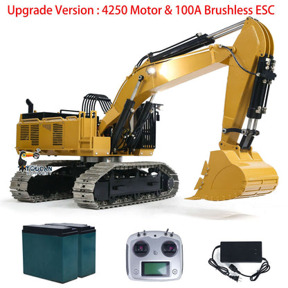 TOUCAN RC HOBBY Pre-order 385CF 1/8 Hydraulic RC Excavator Metal Giant Remote Control Construction Vehicle Ready to Run Painted Assembled ESC Servo Motor