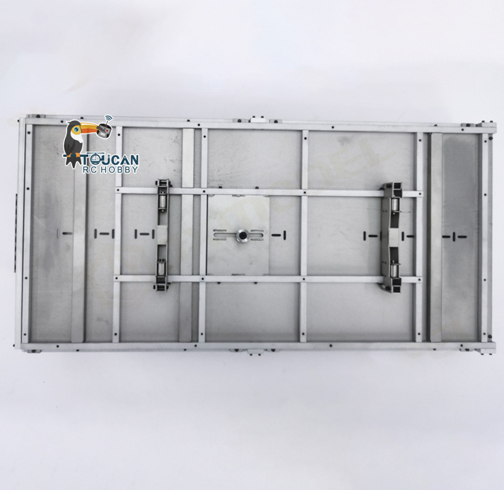 TOUCAN RC HOBBY JXModel Metal Operation Cage Fork Telescopic Spreader Cargo Bucket for 1/14 RC Hydraulic Crane Truck F1650 F1650-TD DIY Parts for Enthusiast