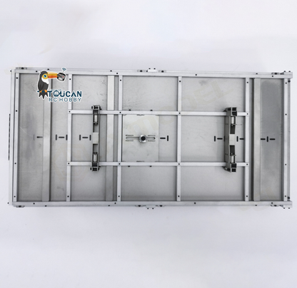 TOUCAN RC HOBBY JXModel Metal Operation Cage Fork Telescopic Spreader Cargo Bucket for 1/14 RC Hydraulic Crane Truck F1650 F1650-TD DIY Parts for Enthusiast