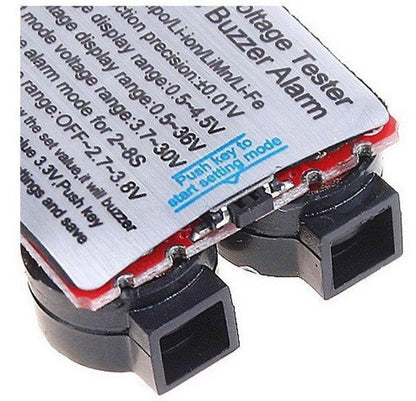 TOUCAN RC HOBBY HotRC Voltage Checker for 3.4V-27.2V LiPo Battery RC Crawler Tank Radio Controlled Truck Boat Car Hobby Model DIY Parts
