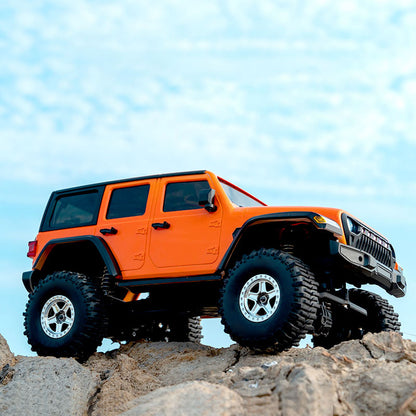 TOUCAN RC HOBBY JJRC 1:18 4*4 RC Simulation Rock Crawler Car C8801 2.4G Wireless Control Off Road Vehicle RTR Crawler Brushed Motor ESC LED Lights