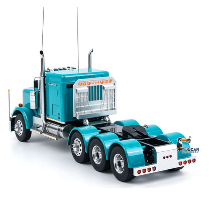 TOUCAN RC HOBBY 56344 Grand Hauler Camion tracteur RC 1/14 RTR 8x6 châssis métallique, moteur brushless, ESC, essieu relevable central, blocage de différentiel, fumée, radiocommande