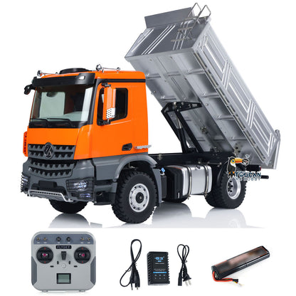 TOUCAN RC HOBBY Fast Free Shipping 1/14 Kabolite 5701 RC Dump Truck 4x4 Remote Control Dumper Car Sound Light Simulation Vehicle Hobby Model