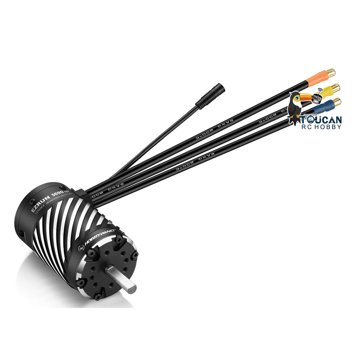 TOUCAN RC HOBBY Hobbywing Brushless Motor 1250KV EZRUN 5690SD G2 for 1/5 1/6 RC Crawler Cars Radio Controlled Climbing Vehicle DIY Model