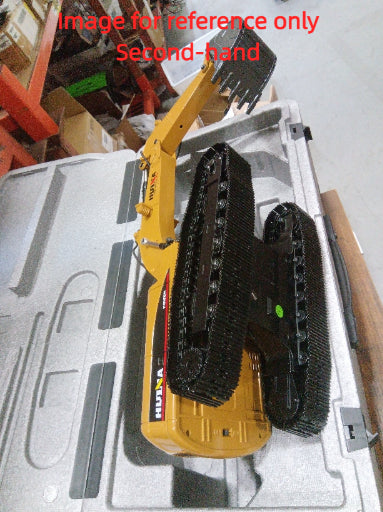 TOUCAN RC HOBBY Second Hand US Stock HUINA New Upgrade 580 1/14 Metal Excavator Model Engineering Vehicle Electric Ball Grabber 360 Rotating Shear Claw Sound Lights