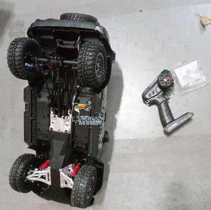 TOUCAN RC HOBBY Free Shipping Second Hand US Stock TRACTION HOBBY 1/8 RC Climbing Car Tank 300 Special Edition 4WD Crawler Off Road Vehicle Axle Lock Brushed Motor DDF 350 Radio