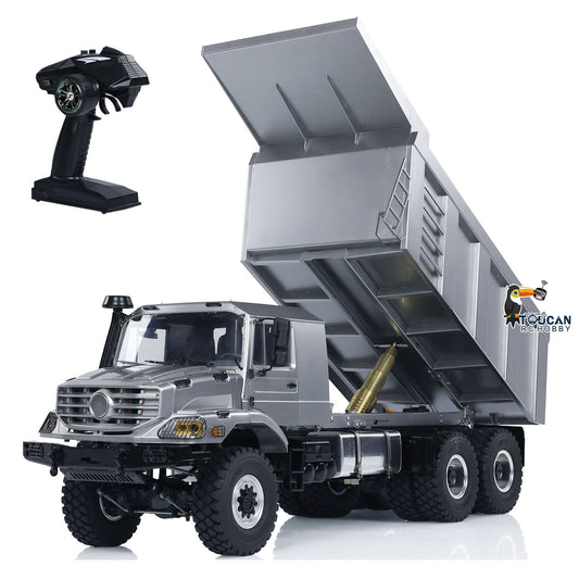 In Stock TOUCAN RC HOBBY JDModel 180 1/14 6x6 RC Hydraulic Dumper Truck Metal Remote Control Tipper Car Hobby Model for Children Adults