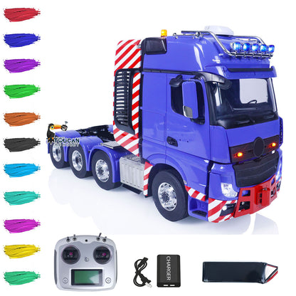 TOUCAN RC HOBBY LESU 1/14 8X8 RC Tractor Truck 3-speed Transmission Remote Control Car Model
