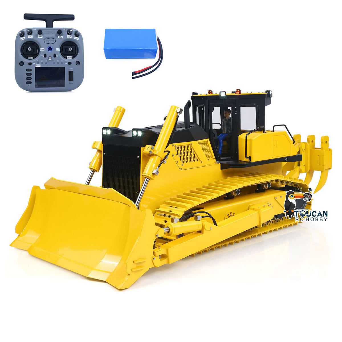 D155AX Metal 1/12 RC Hydraulic Bulldozer