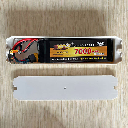 TOUCAN RC HOBBY 1/16 Heng Long 7.4V 7000MAH Lipo Battery With XT60 Charger Plug Balanced Charging Board Electronic Parts For 3818/3819 RC Tank Model